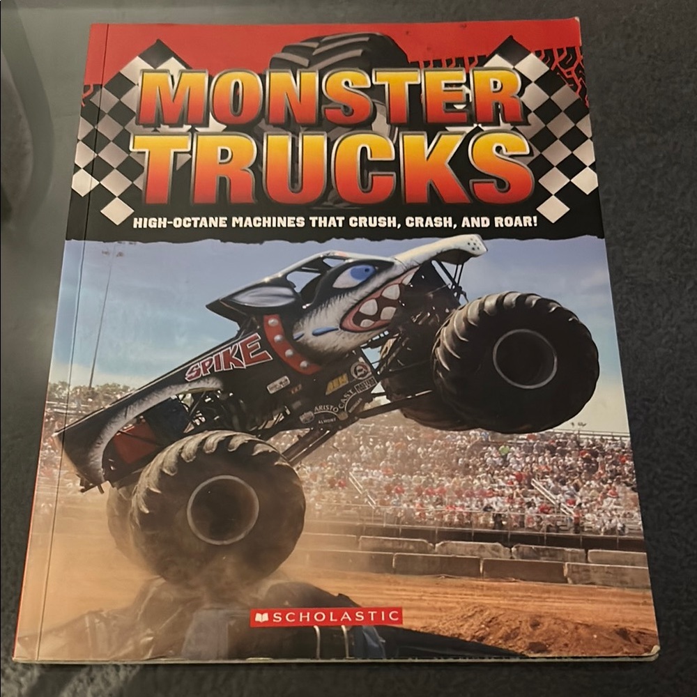 Scholastic Monster Trucks Book